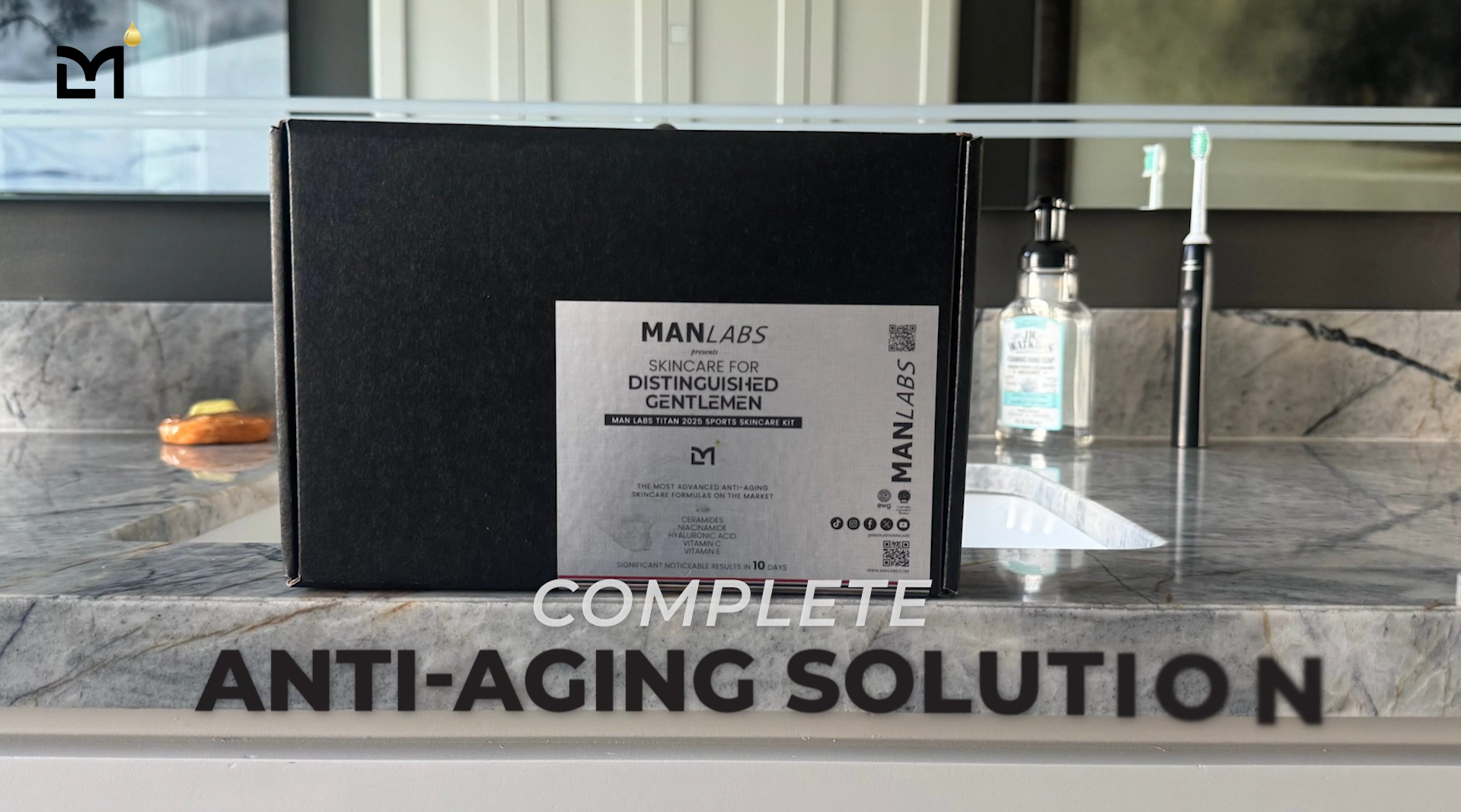 Man Labs Titan 2025 Sports Skincare Kit